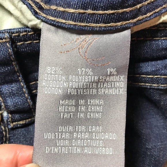 Melissa McCarthy Seven7 Women's Bootcut Jeans Size 20 Blue High Rise - Picture 15 of 16